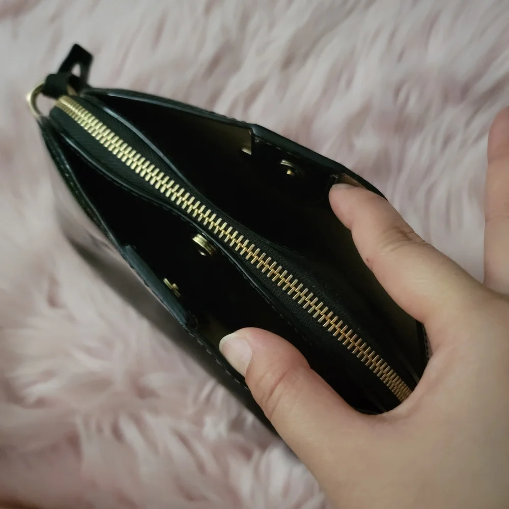Michael Kors Mercer dome patent leather crossbody bag